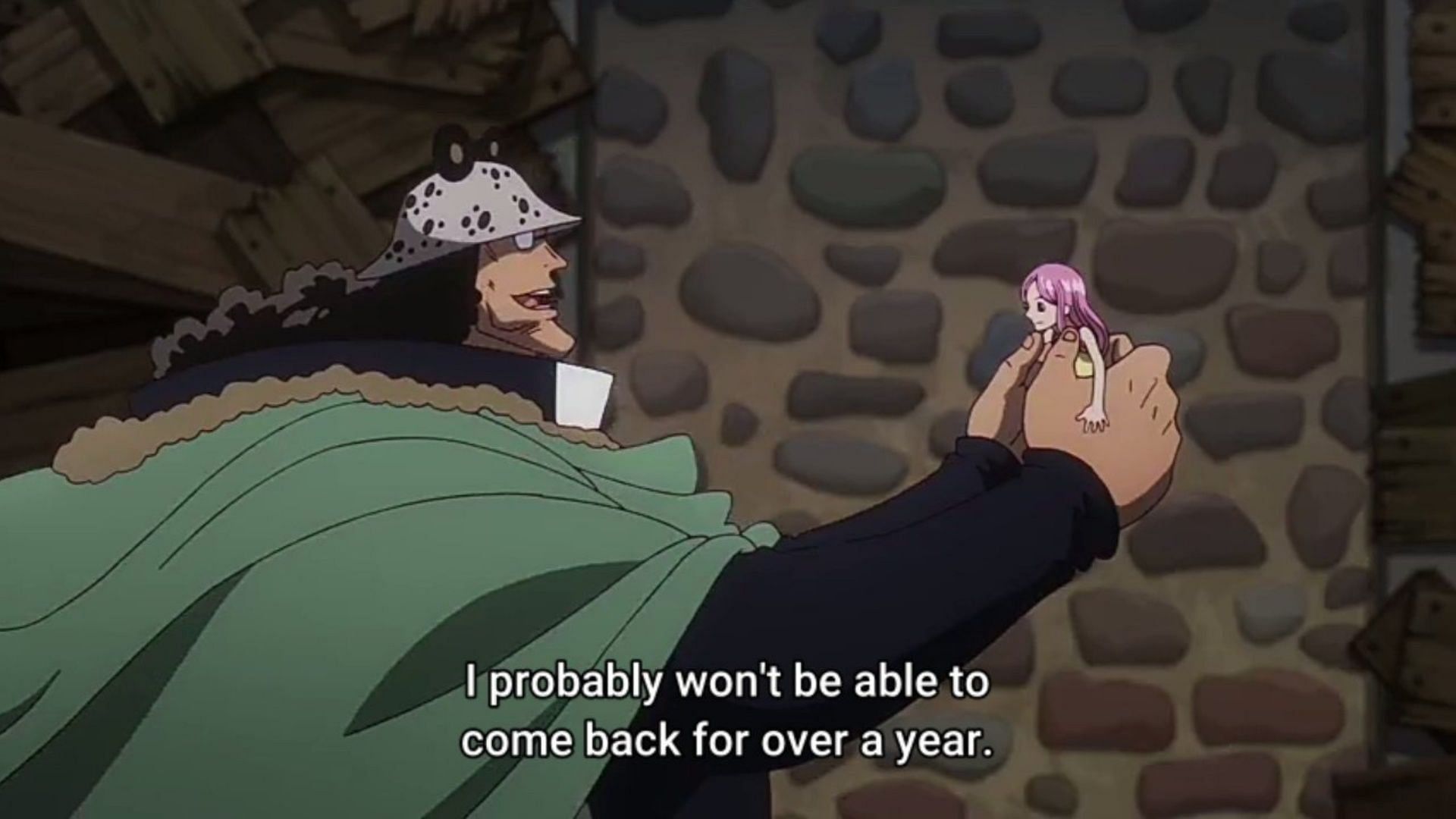 Kuma and Bonney as seen in One Piece episode 1134 (Image via Toei Animation)